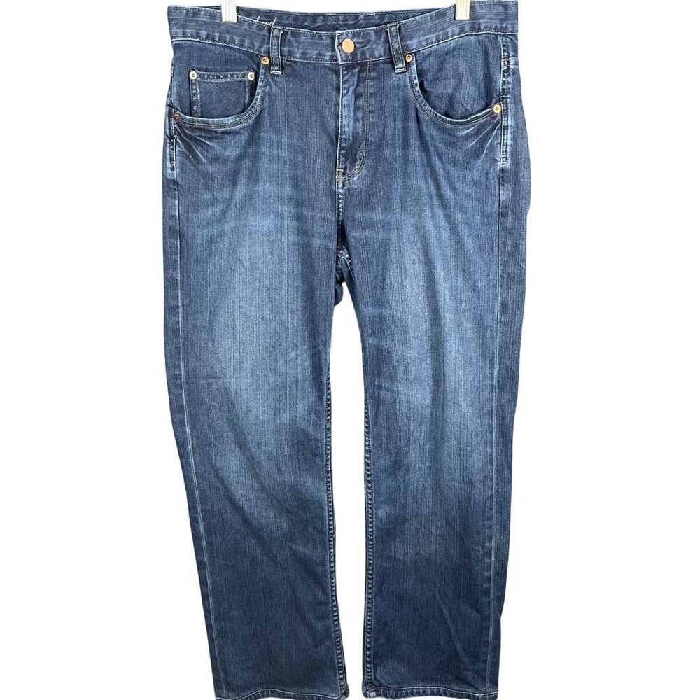 Tommy Bahama Jeans Mens 34 Blue Standard Fit Medium Wash Stretch Denim 34x28